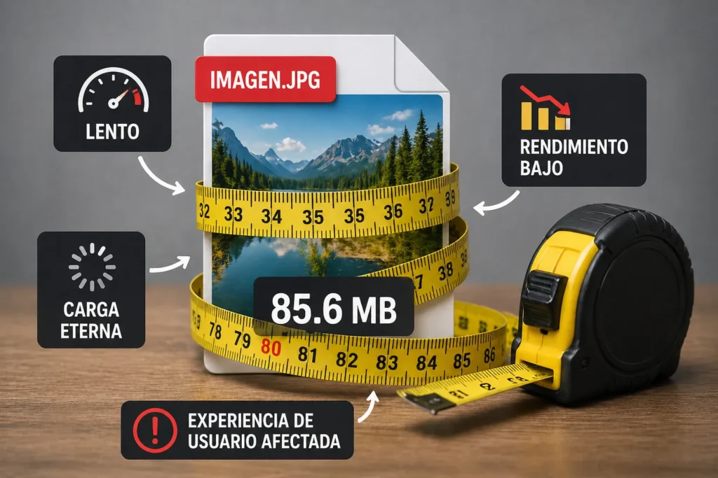 Imagen enorme de 5 MB antes de optimizar
